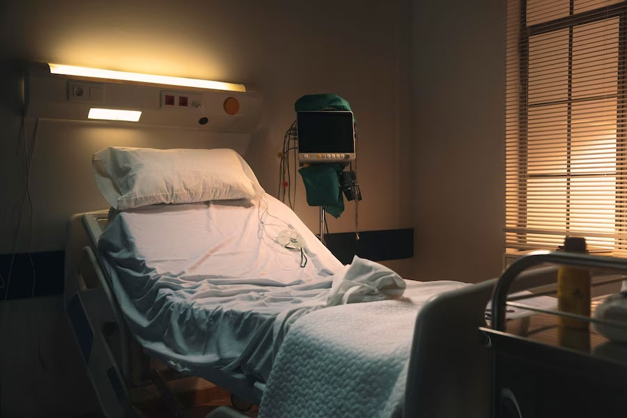 electric hospital bed