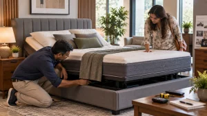 Adjustable bed buying checklist for home use.