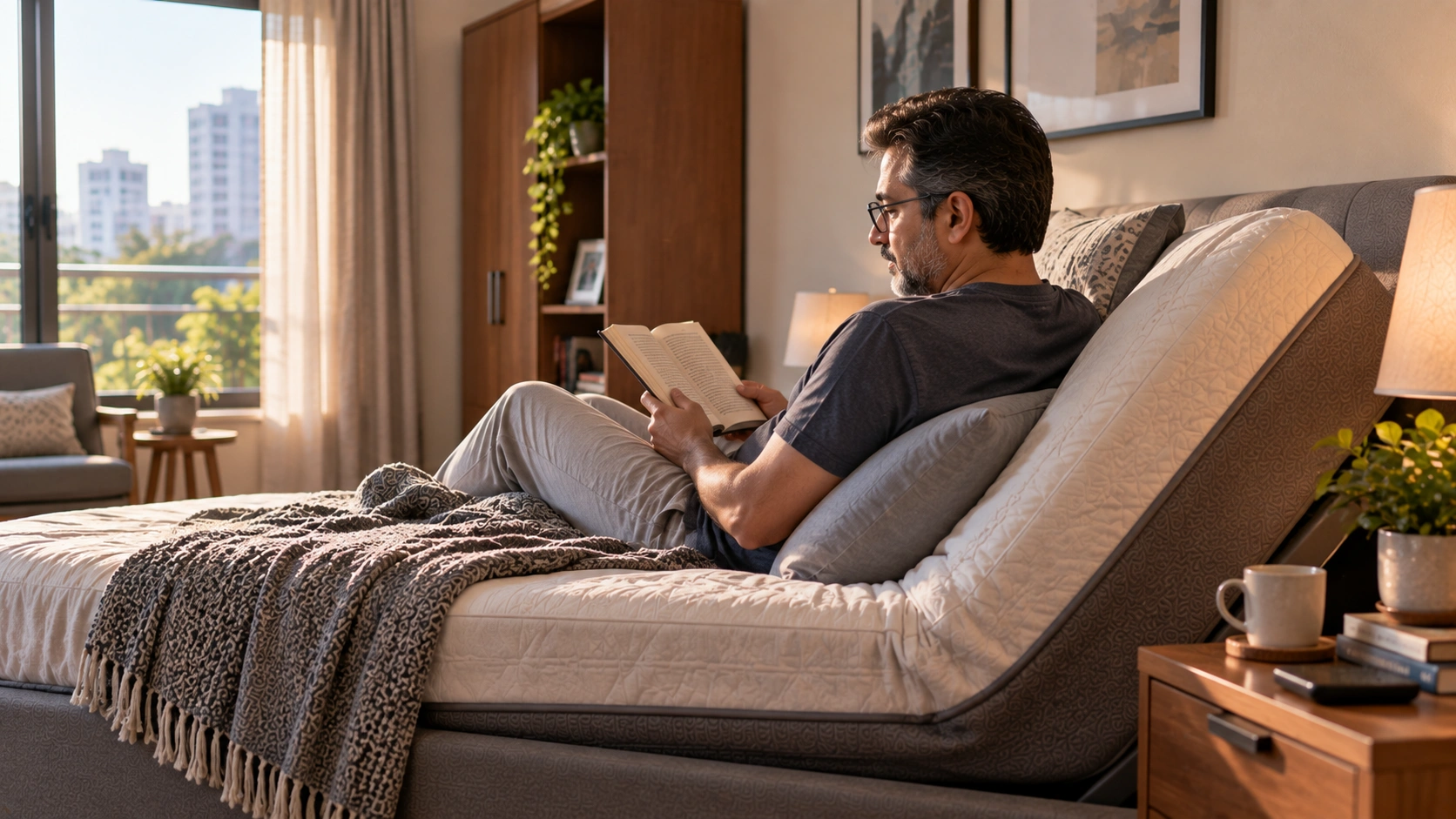 Learn how adjustable beds can support upper back and shoulder blade pain with targeted positioning, elevation and spinal support for greater comfort during sleep.